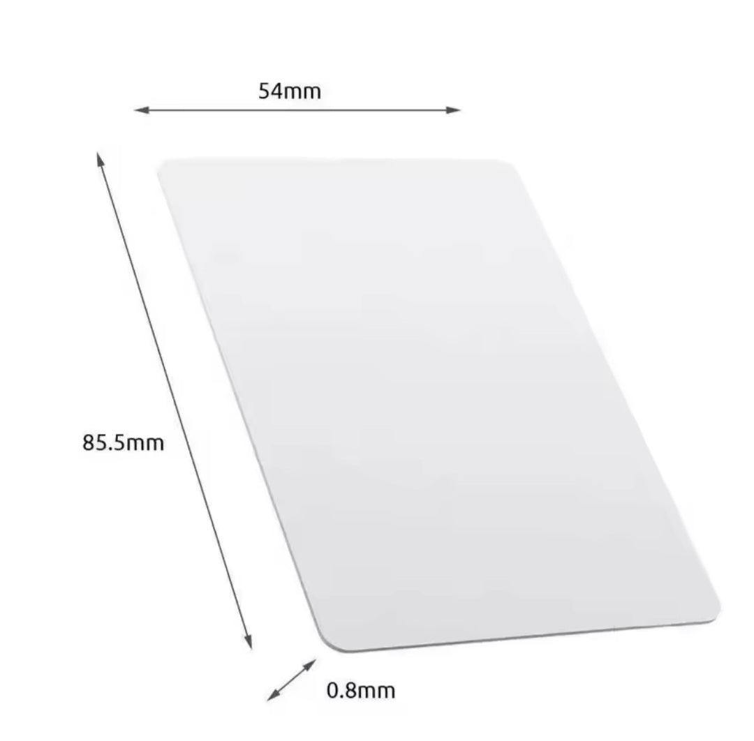 بطاقات RFID للقرب – حزمة 10 قطعCartes RFID de proximité – Pack de 10 unités