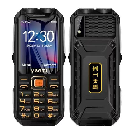 YEEMI Q8 GSM 2G teléfono resistente batería grande linterna Dual 2,4 pulgadas pantalla HD Dual SIM teléfono móvil botón grande teléfono móvil