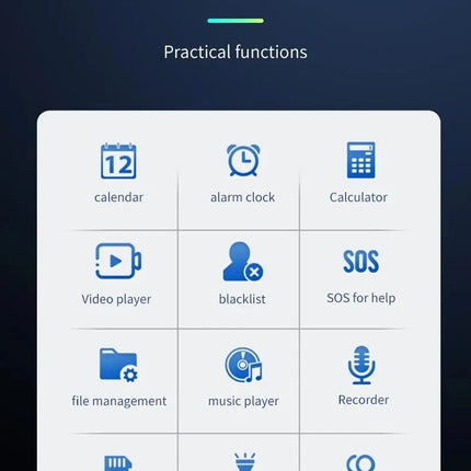 YEEMI Q8 GSM 2G teléfono resistente batería grande linterna Dual 2,4 pulgadas pantalla HD Dual SIM teléfono móvil botón grande teléfono móvil
