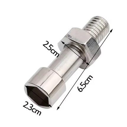 Boulon métallique avec compartiment de rangement discret مسمار معدني عملي مع حجرة تخزين مخفية - HANUTI VIP