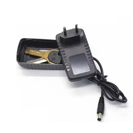 Chargeur mural électrique avec compartiment de rangement discret شاحن حائط كهربائي بتصميم عملي مع حجرة تخزين مخفية - HANUTI VIP