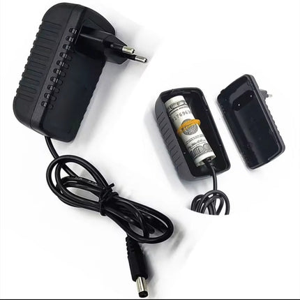 Chargeur mural électrique avec compartiment de rangement discret شاحن حائط كهربائي بتصميم عملي مع حجرة تخزين مخفية - HANUTI VIP